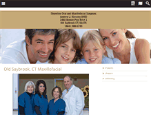 Tablet Screenshot of oldsaybrookoralsurgery.com